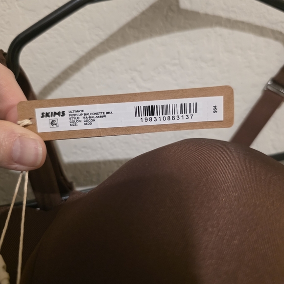 SKIMS Cocoa Balconette Push Up - Picture 3 of 3